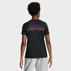 Jacksonville Jaguars Women's 2025 NFL Crucial Catch Tri-Blend Dri-FIT T-Shirt Black