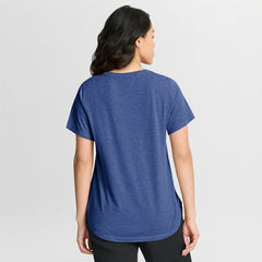 Indianapolis Colts Women's Script Tri-Blend T-Shirt Royal