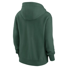 Green Bay Packers Women's Phoenix Rewind Full-Zip Hoodie Green