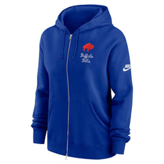 Buffalo Bills Women's Phoenix Rewind Full-Zip Hoodie Royal