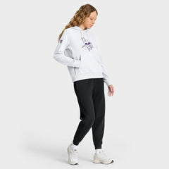 Minnesota Vikings Women's Alternate Logo Sideline Standard Issue Dri-FIT Hoodie White