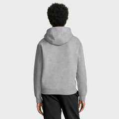 New York Giants Women's Club Fleece Hoodie Heather Gray
