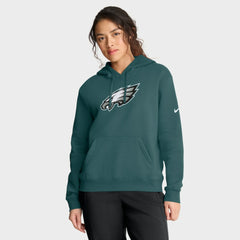 Philadelphia Eagles Women's Club Fleece Hoodie Midnight Green