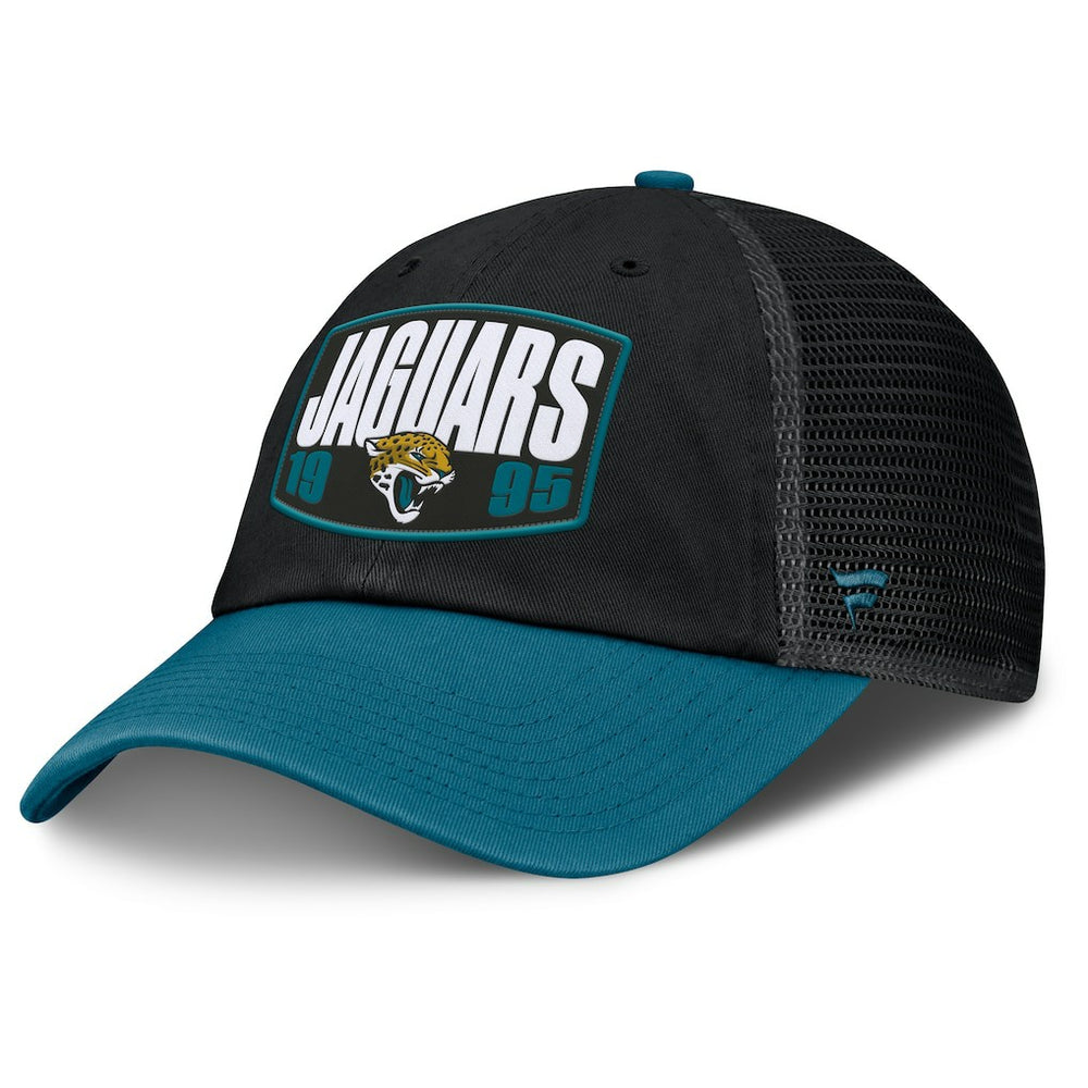 Jacksonville Jaguars Franchise Trucker Adjustable Hat Black/Teal