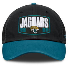 Jacksonville Jaguars Franchise Trucker Adjustable Hat Black/Teal