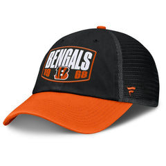 Cincinnati Bengals Franchise Trucker Adjustable Hat Black/Orange