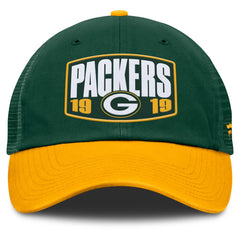 Green Bay Packers Franchise Trucker Adjustable Hat Green/Gold