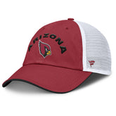 Arizona Cardinals Reverse Trucker Adjustable Hat Cardinal/White