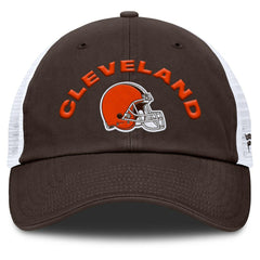 Cleveland Browns Reverse Trucker Adjustable Hat Brown/White