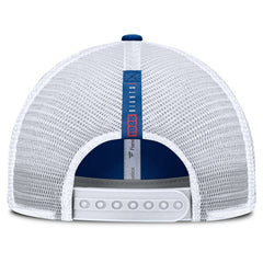New York Giants Reverse Trucker Adjustable Hat Royal/White
