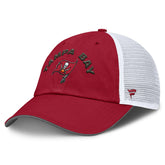 Tampa Bay Buccaneers Reverse Trucker Adjustable Hat Red/White