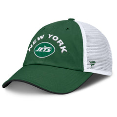 New York Jets Reverse Trucker Adjustable Hat Green/White