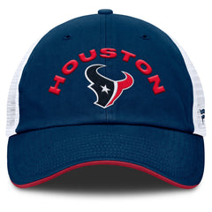 Houston Texans Reverse Trucker Adjustable Hat Navy/White