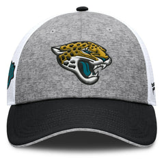 Jacksonville Jaguars Option Trucker Adjustable Hat Gray/Black