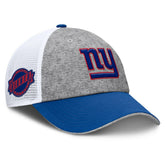 New York Giants Option Trucker Adjustable Hat Gray/Royal
