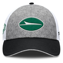 New York Jets Option Trucker Adjustable Hat Gray/Black