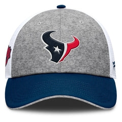 Houston Texans Option Trucker Adjustable Hat Gray/Navy
