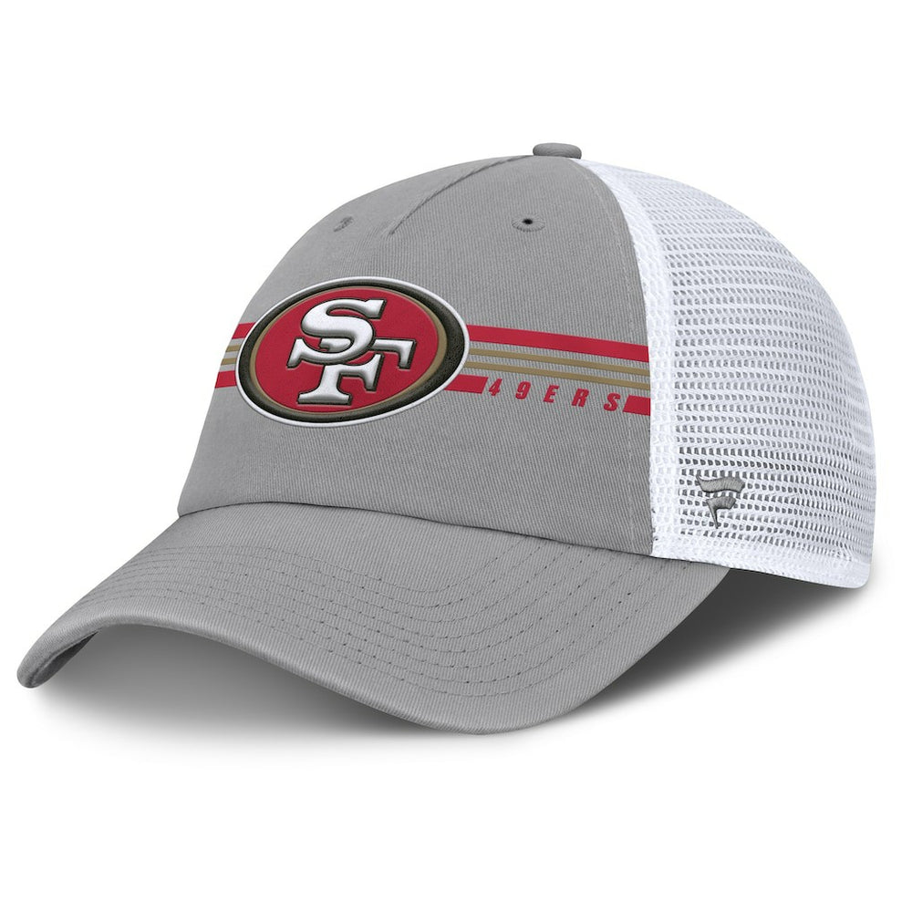 San Francisco 49ers Singleback Trucker Adjustable Hat Gray