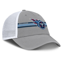 Tennessee Titans Singleback Trucker Adjustable Hat Gray