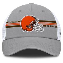Cleveland Browns Singleback Trucker Adjustable Hat Gray