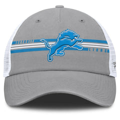 Detroit Lions Singleback Trucker Adjustable Hat Gray