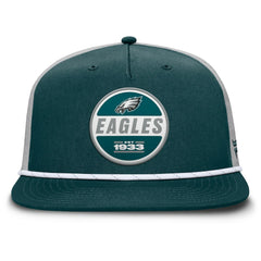 Philadelphia Eagles Edge Rush Trucker Adjustable Hat Midnight Green/Gray