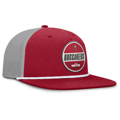 Tampa Bay Buccaneers Edge Rush Trucker Adjustable Hat Red/Gray