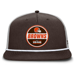 Cleveland Browns Edge Rush Trucker Adjustable Hat Brown/Gray
