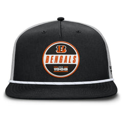 Cincinnati Bengals Edge Rush Trucker Adjustable Hat Black/Gray