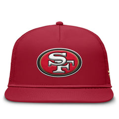 San Francisco 49ers Cryptic Trucker Adjustable Hat Scarlet