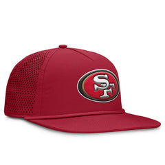 San Francisco 49ers Cryptic Trucker Adjustable Hat Scarlet
