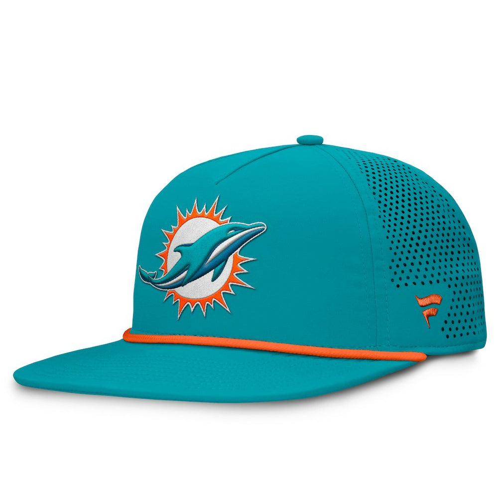 Miami Dolphins Cryptic Trucker Adjustable Hat Aqua