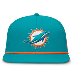 Miami Dolphins Cryptic Trucker Adjustable Hat Aqua