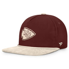 Kansas City Chiefs NFL Reminisce Golfer Adjustable Hat Brown