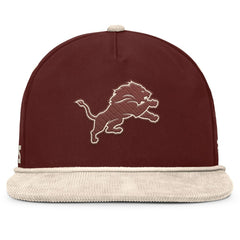 Detroit Lions Reminisce Golfer Adjustable Hat Brown
