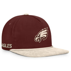 Philadelphia Eagles NFL Reminisce Golfer Adjustable Hat Brown