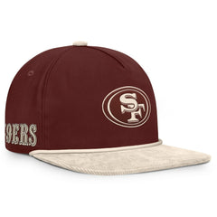 San Francisco 49ers NFL Reminisce Golfer Adjustable Hat Brown