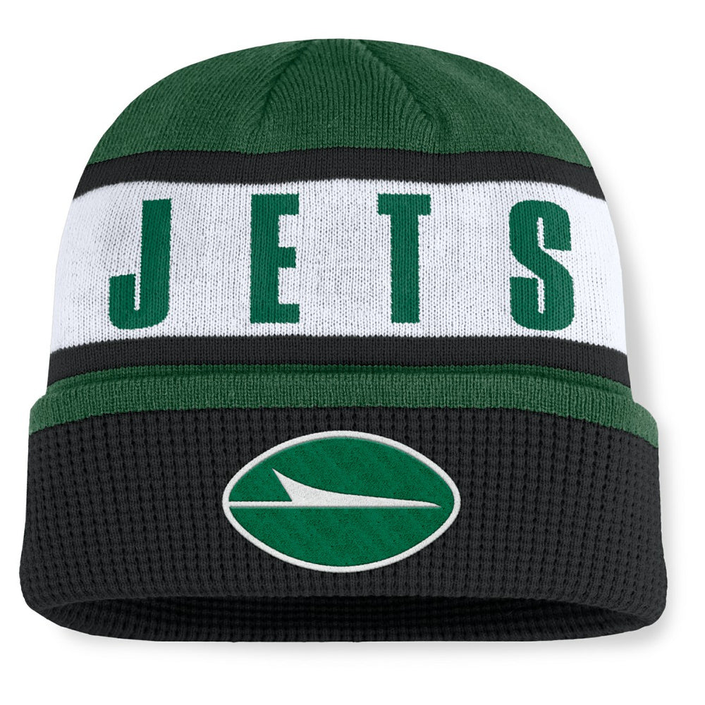 New York Jets Oskie Cuffed Knit Hat Green/Black