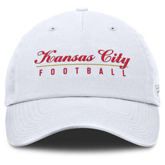 Kansas City Chiefs Women's Harmony Adjustable Hat White