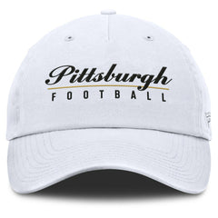 Pittsburgh Steelers Women's Harmony Adjustable Hat White
