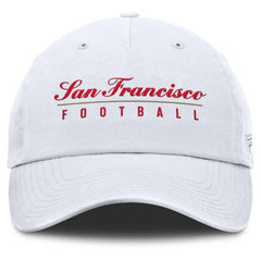 San Francisco 49ers Women's Harmony Adjustable Hat White