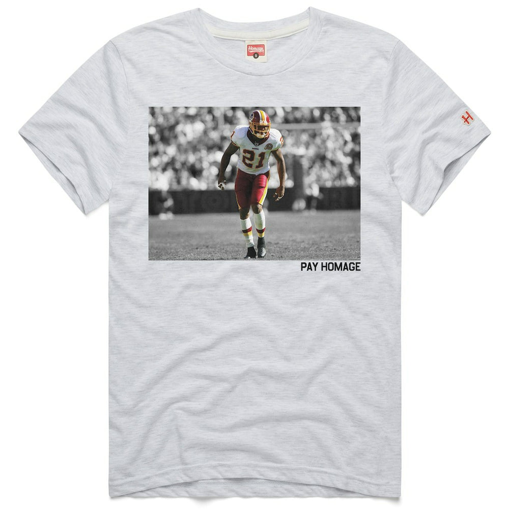 Sean Taylor Washington Commanders Homage Unisex Pay Homage Tri-Blend T-Shirt Ash
