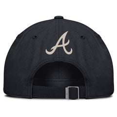 Atlanta Braves Nike Statement Club Adjustable Hat - Navy Hats