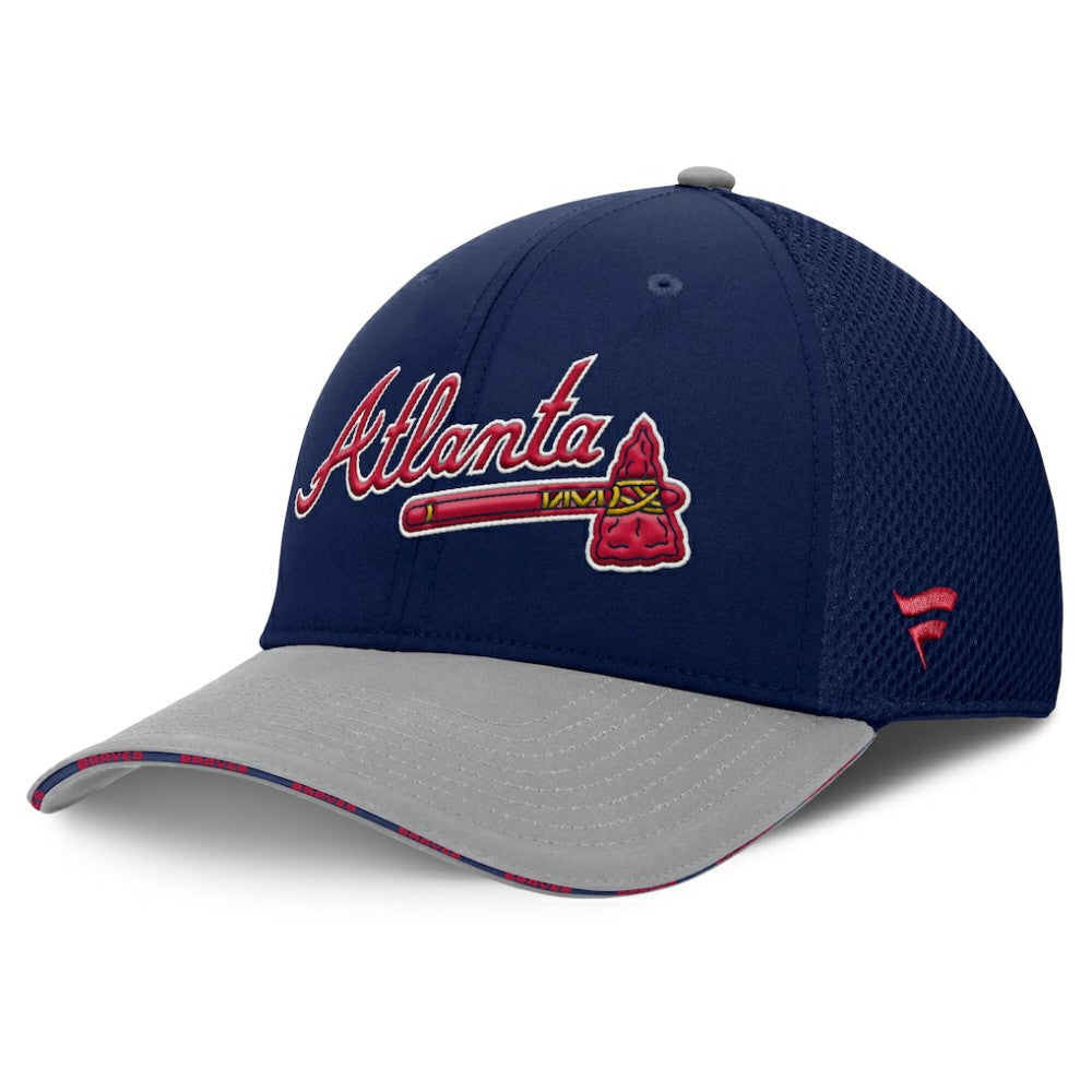 Atlanta Braves Fanatics Pennant Flex Hat - Navy/Gray Hats