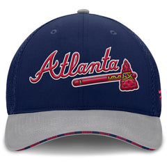 Atlanta Braves Fanatics Pennant Flex Hat - Navy/Gray Hats