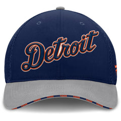 Detroit Tigers Fanatics Pennant Flex Hat - Navy/Gray Hats