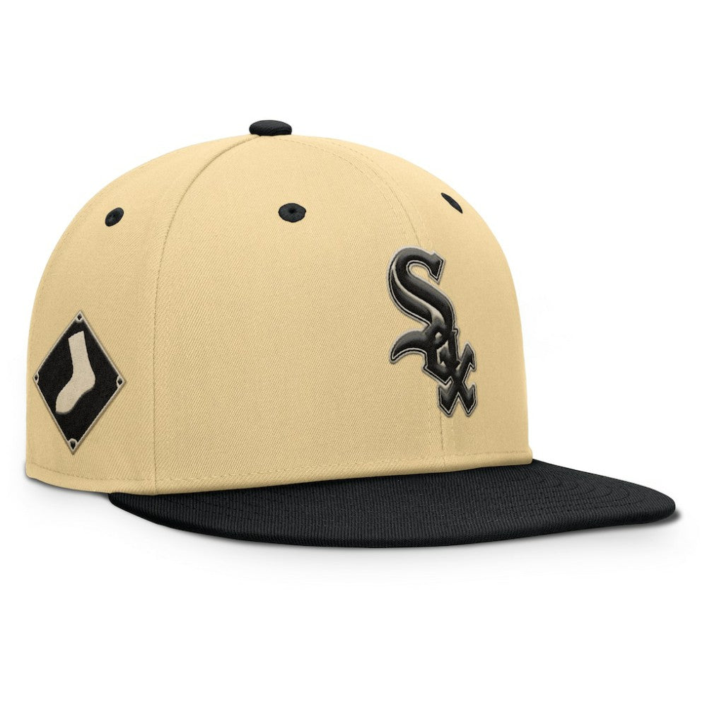 Chicago White Sox Fanatics Duel Adjustable Hat - Khaki Hats
