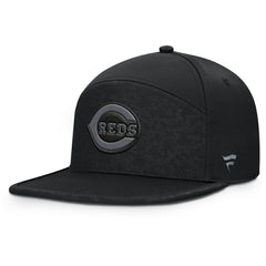 Cincinnati Reds Fanatics Platoon Snapback Hat - Black Hats