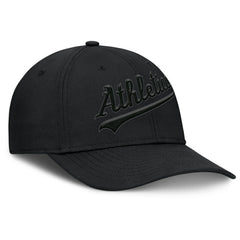 Athletics Fanatics Overpower Flex Hat - Black Hats