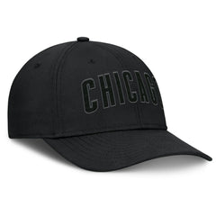 Chicago Cubs Fanatics Overpower Flex Hat - Black Hats